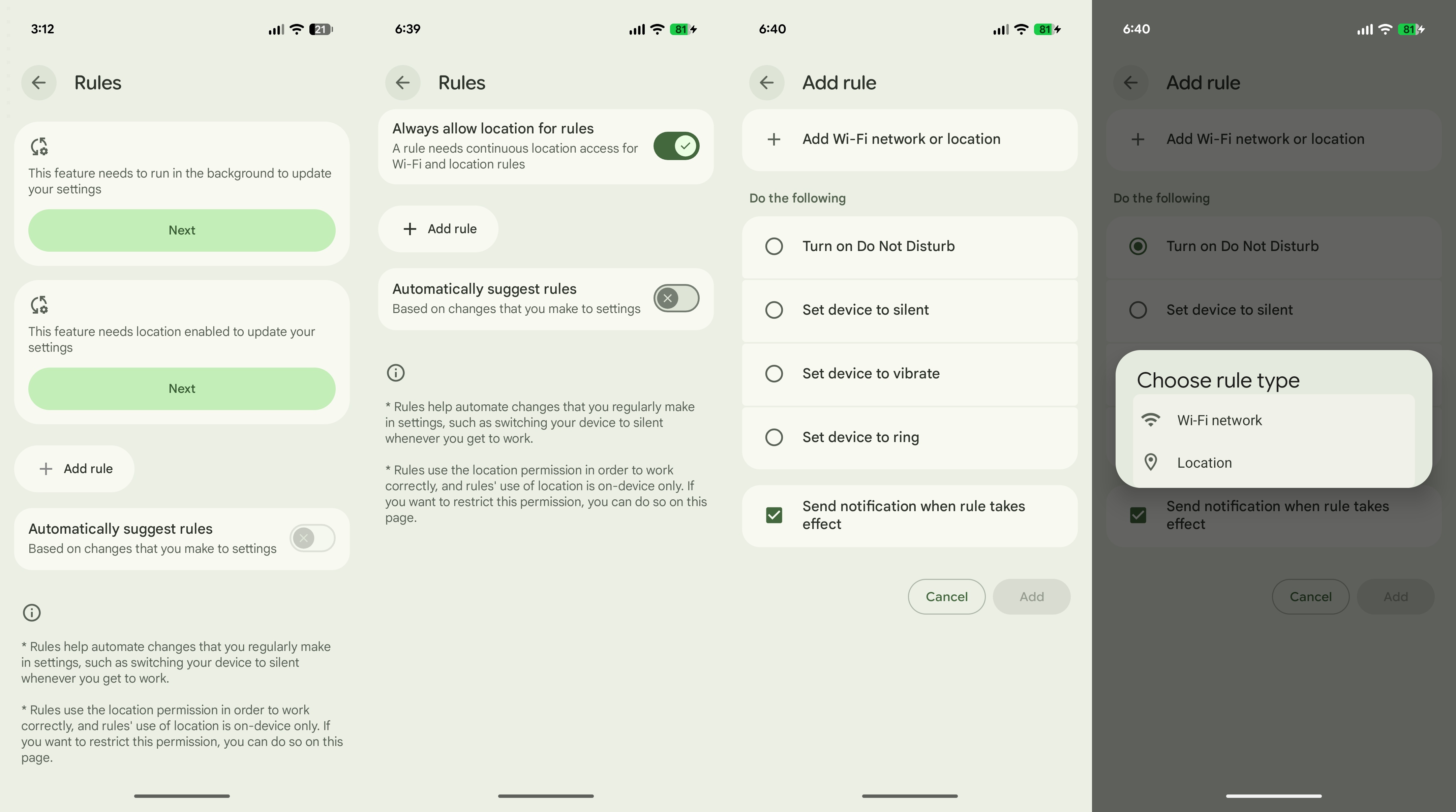 How to use the Rules automation feature on Android 16 on Google Pixel