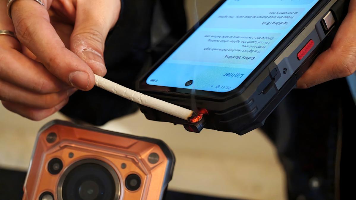 MWC 2026’s most bizarre phone can start fires (on purpose)