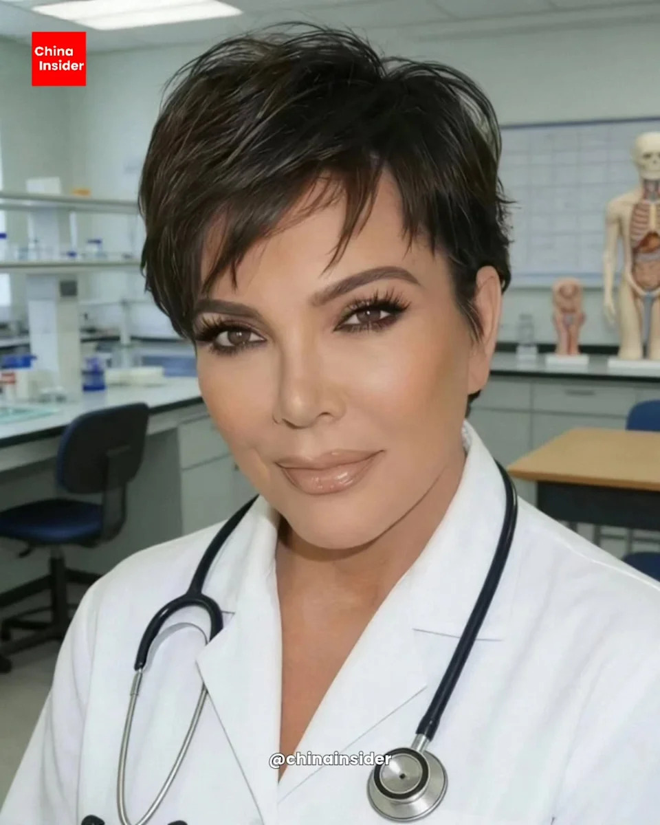 Jenner’s seen here in another version of the AI-generated images. Her 2025 net worth has been estimated as high as over $200 million, according to various reports. chinainsider/instagram