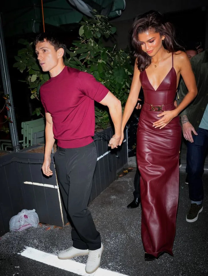 Tom Holland and Zendaya in New York on October 24, 2024.Credit: Getty Images