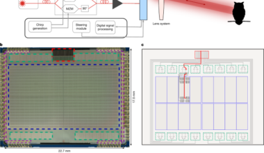 A large-scale coherent 4D imaging sensor