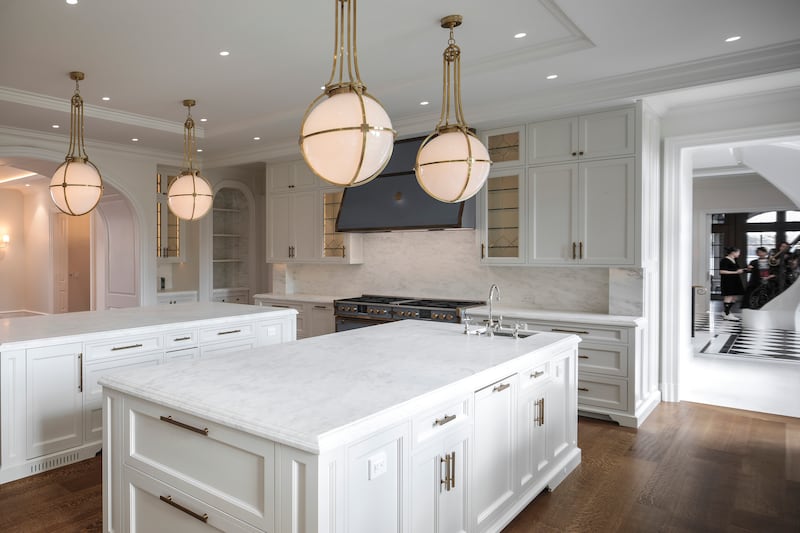 The main kitchen in Billy Joel’s mansion. Photograph: Eric Striffler/New York Times
