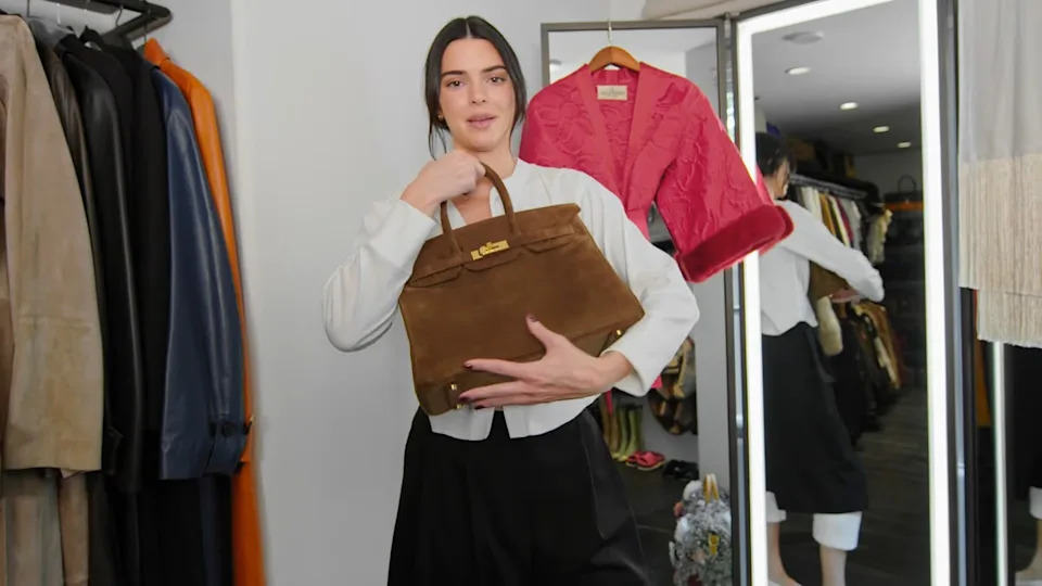 Kendall Jenner Shows Off Her Closet In California Home