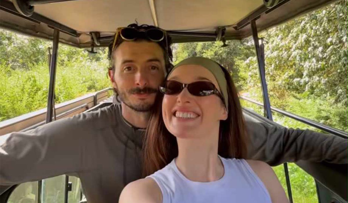 Roz Purcell trip with fiance