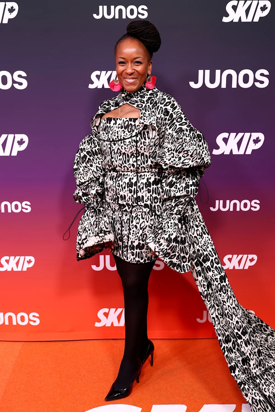 HAMILTON, ONTARIO - MARCH 29: Tanika Charles attends the 2026 JUNO Awards at TD Coliseum on March 29, 2026 in Hamilton, Ontario. (Photo by Cindy Ord/Getty Images)