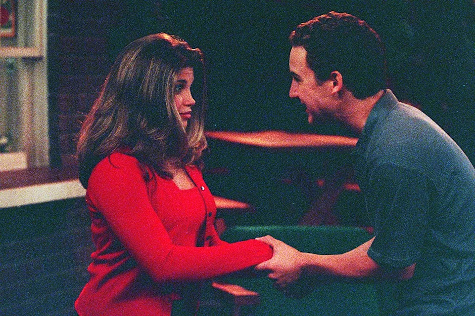 Danielle Fishel as Topanga Lawrence, Ben Savage as Cory MatthewsCredit: ABC Photo Archives/Disney General Entertainment Content via Getty