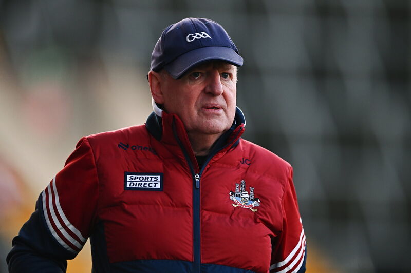 Cork manager John Cleary. Picture: Ben McShane/Sportsfile