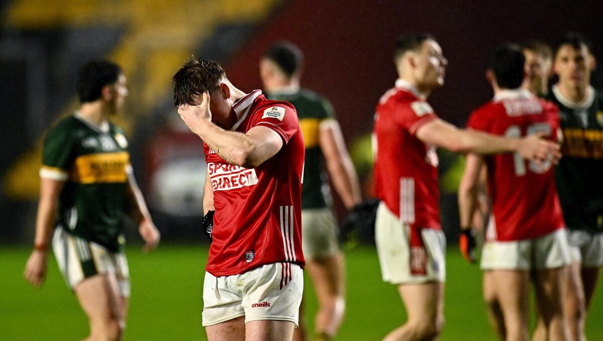 Cork lost to Kerry after extra time in last year's Munster final but Cathail O'Mahony's late effort in the last play would have sent it to a penalty shootout. Picture: Piaras Ó Mídheach/Sportsfile