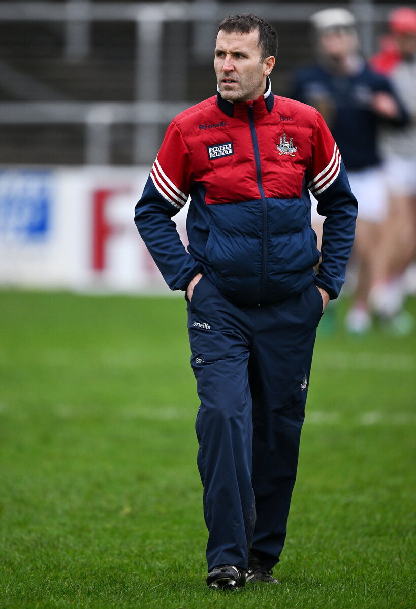 Cork manager Ben O'Connor at UPMC Nowlan Park. Picture: Ray McManus/Sportsfile