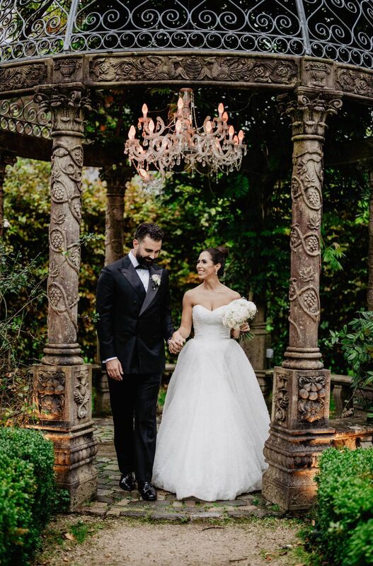 Daisy Estephane and Christopher Barton. Pictures: Black Diamond Photography