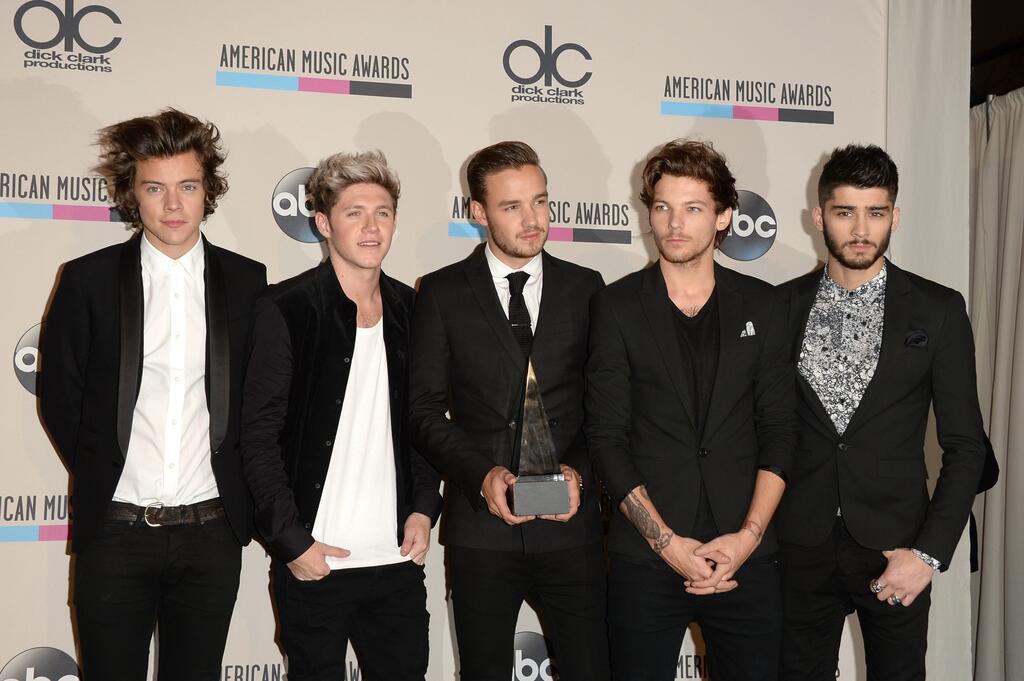 Harry Styles as part of 'One Direction' 