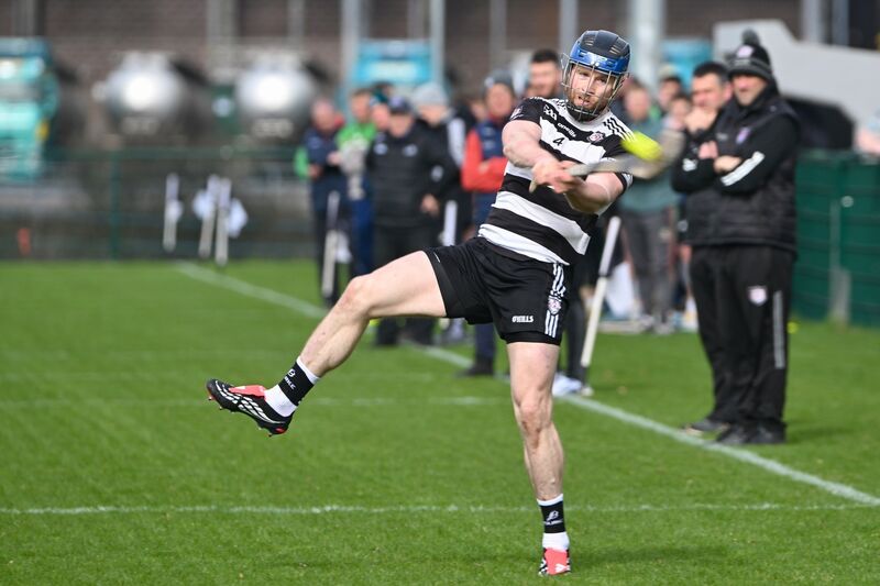 TRADEMARK: Midleton’s Conor Lehane shoots against Fr O’Neill's. Picture: Chani Anderson
