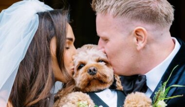 Cavapoo Arnold stole the show as ring bearer on Cork couple's big day