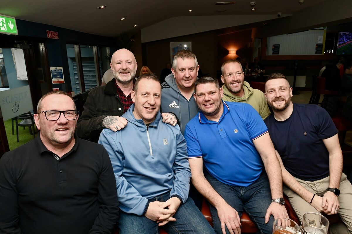 Horse racing fans enjoy the atmosphere at The Castle pub in Glanmire as the first day of the Cheltenham Festival gets under way. Pictures: Larry Cummins