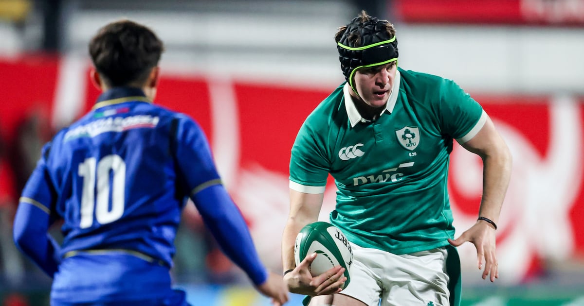 Ireland Under-20s make two changes to side to face Wales – The Irish Times