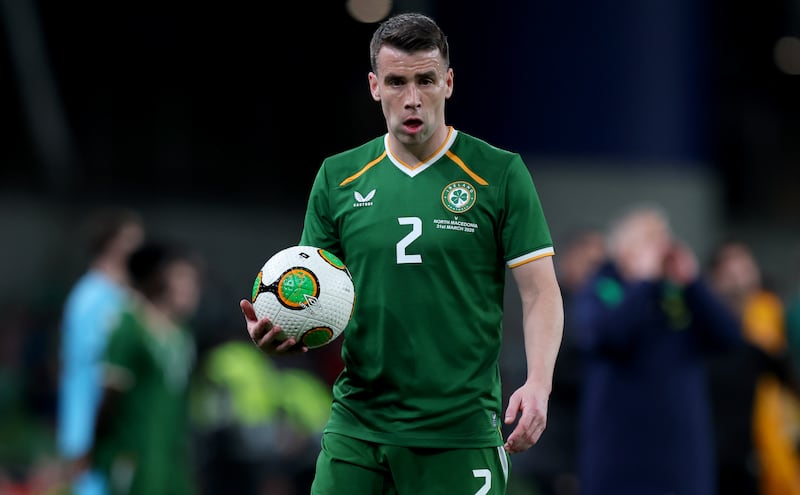 Ireland's Séamus Coleman. Photograph: Ryan Byrne/Inpho