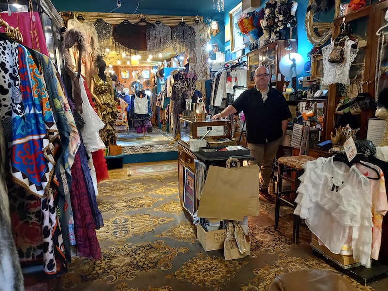 Charlie Rankin, the owner of Betty Bojangles on Thomas Street, Dublin