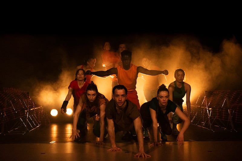 Luail: Trojans, choreographed by Philip Connaughton. Photograph: Luca Truffarelli