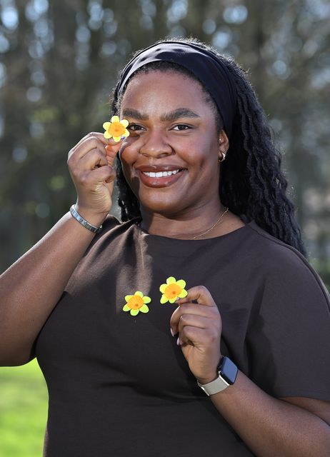 Daffodil Day ambassador Demi Isaac. Photo: Frank McGrath