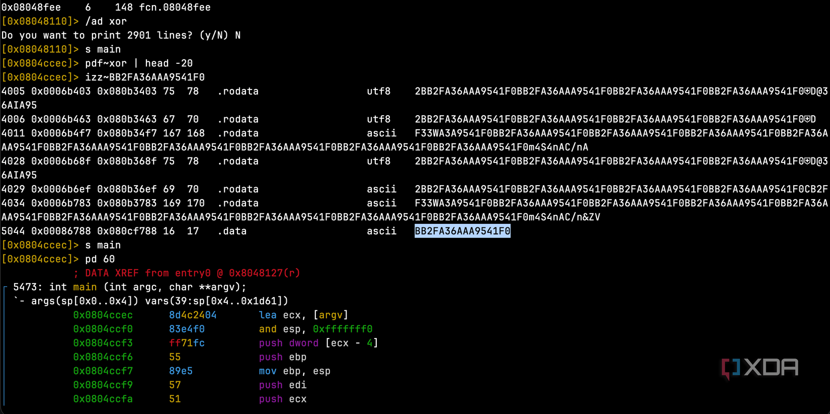 Using Remnux to find the malware decryption key in XorDDoS