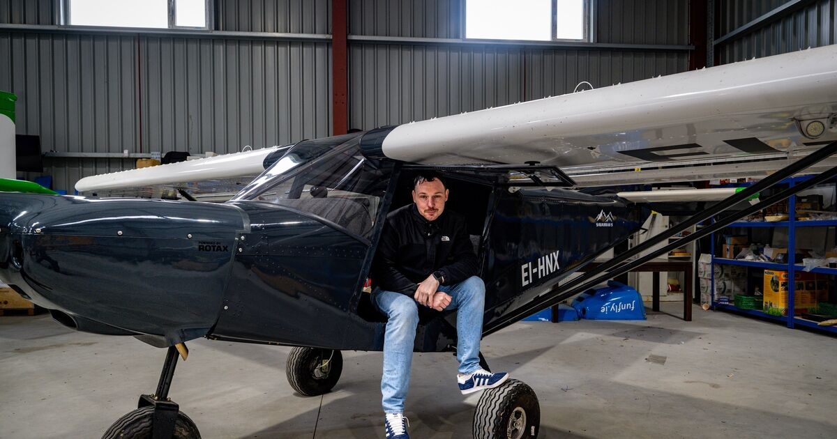 Mullingar man builds two-seat aircraft in garden shed and prepares for first flight