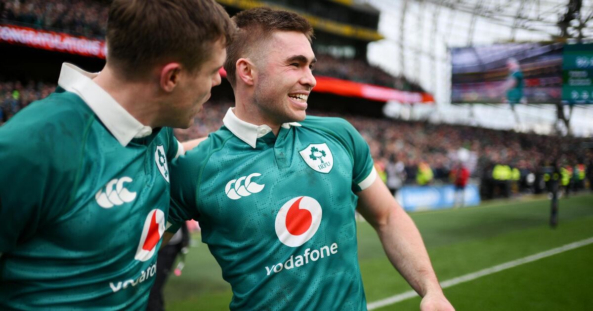 Praise for Jack Crowley after guiding Ireland to Triple Crown against Scotland 