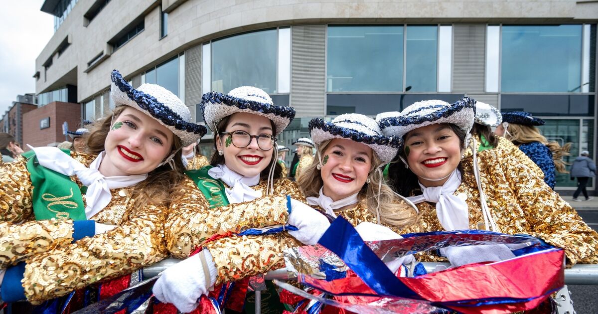 Patrick's Day parade brings colour and smiles to Cork City centre