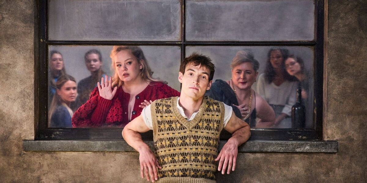 Éanna Hardwicke in the UK's National Theatre production of 'The Playboy of the Western World'