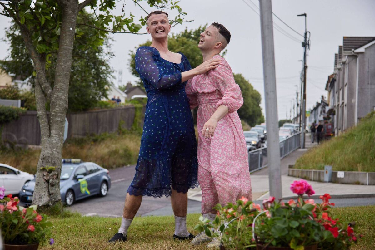 Jock O'Keeffe (Chris Walley), and Conor MacSweeney (Alex Murphy) in 'The Young Offenders' Picture: BBC/Vico Films