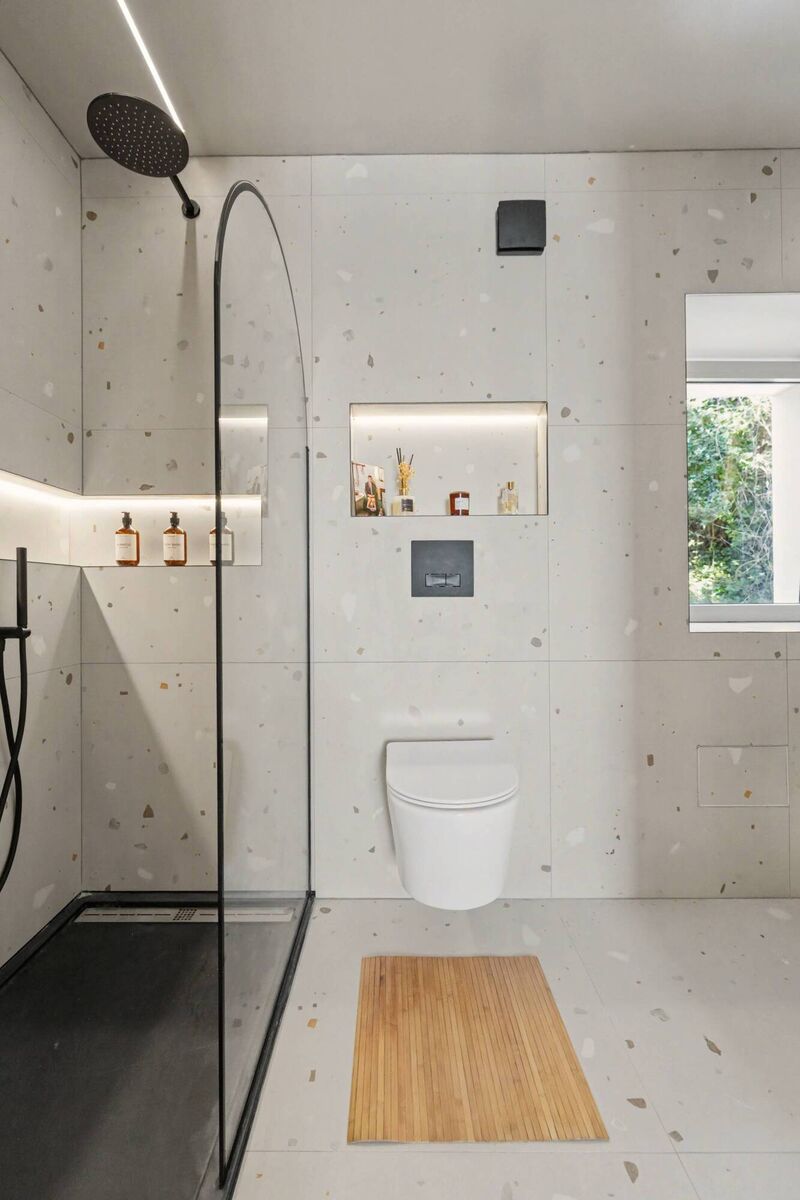 Discreet services panel access for maintenance