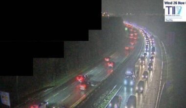 Significant increase in collisions on ‘M50 of Cork’ in past year