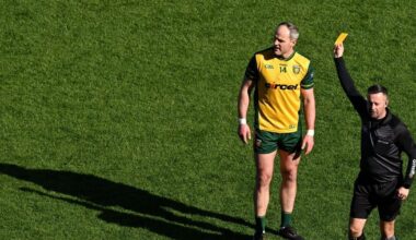 O'Connor questions decision not to send Michael Murphy off 