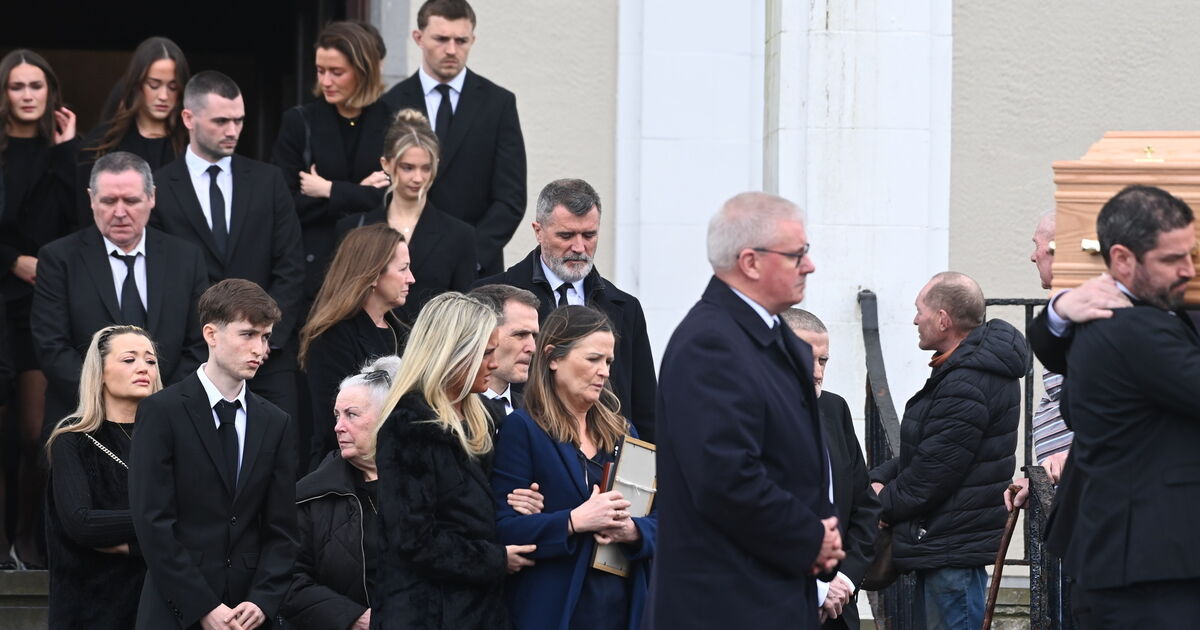 Roy Keane honours mother Marie with moving eulogy at Cork funeral