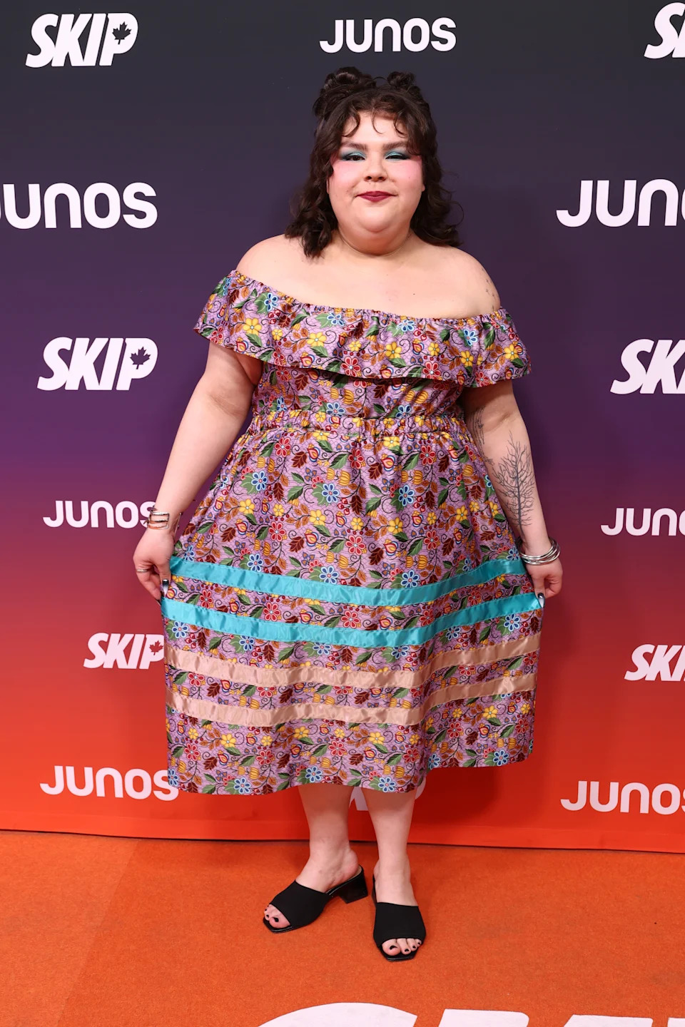 HAMILTON, ONTARIO - MARCH 29: Siibii attends the 2026 JUNO Awards at TD Coliseum on March 29, 2026 in Hamilton, Ontario. (Photo by Cindy Ord/Getty Images)