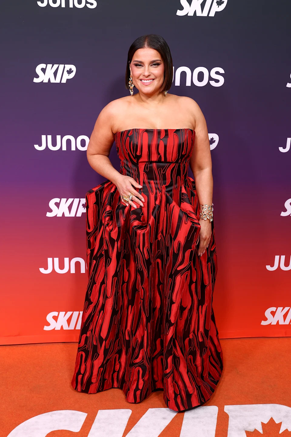 HAMILTON, ONTARIO - MARCH 29: Nelly Furtado attends the 2026 JUNO Awards at TD Coliseum on March 29, 2026 in Hamilton, Ontario. (Photo by Cindy Ord/Getty Images)