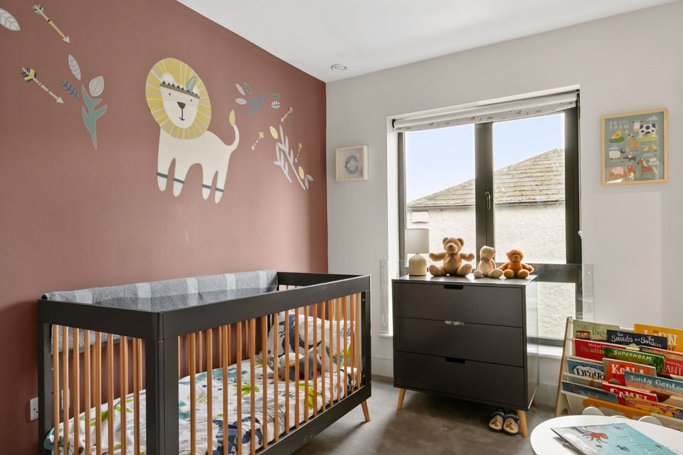 One of the bedrooms at 17 Greenmount Terrace, Harold’s Cross, Dublin 6W