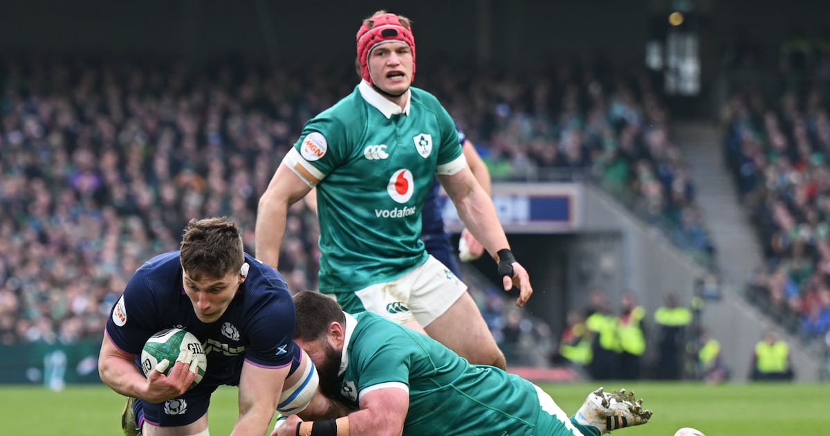 Tom O’Toole credits Andy Farrell’s motivation after he made 21 tackles in Scotland win – The Irish Times