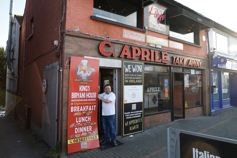 Executive chef and owner Gul Azam at King's Biryani House in Stillorgan. Photograph: Nick Bradshaw