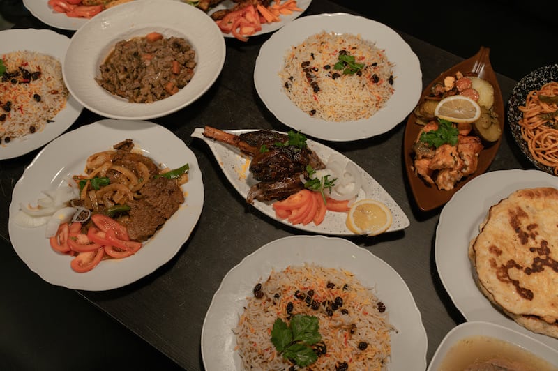 Dishes from Marka Cadey on Talbot Street in Dublin. 