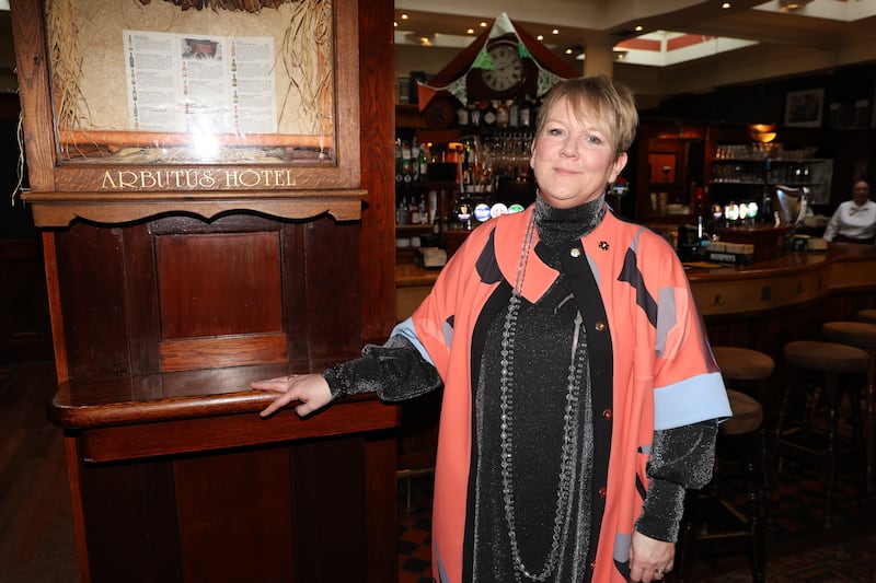 Fiona Crowley at the Arbutus Hotel in Killarney. Photograph: Lina Jevdet/PA Wire