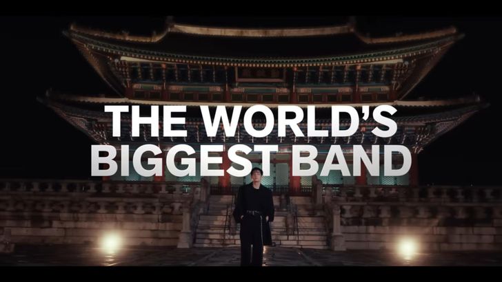 A teaser image for BTS’ March 21 live concert, which will be shown live on the streaming service Netflix / Captured from Netflix's YouTube channel