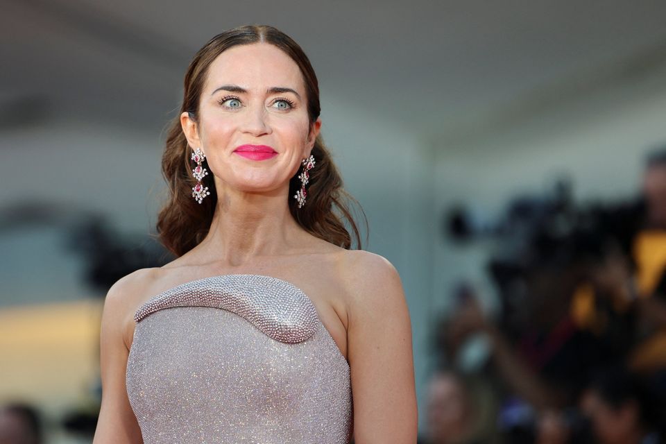 Emily Blunt is one of the stars of Walk the Blue Fields.