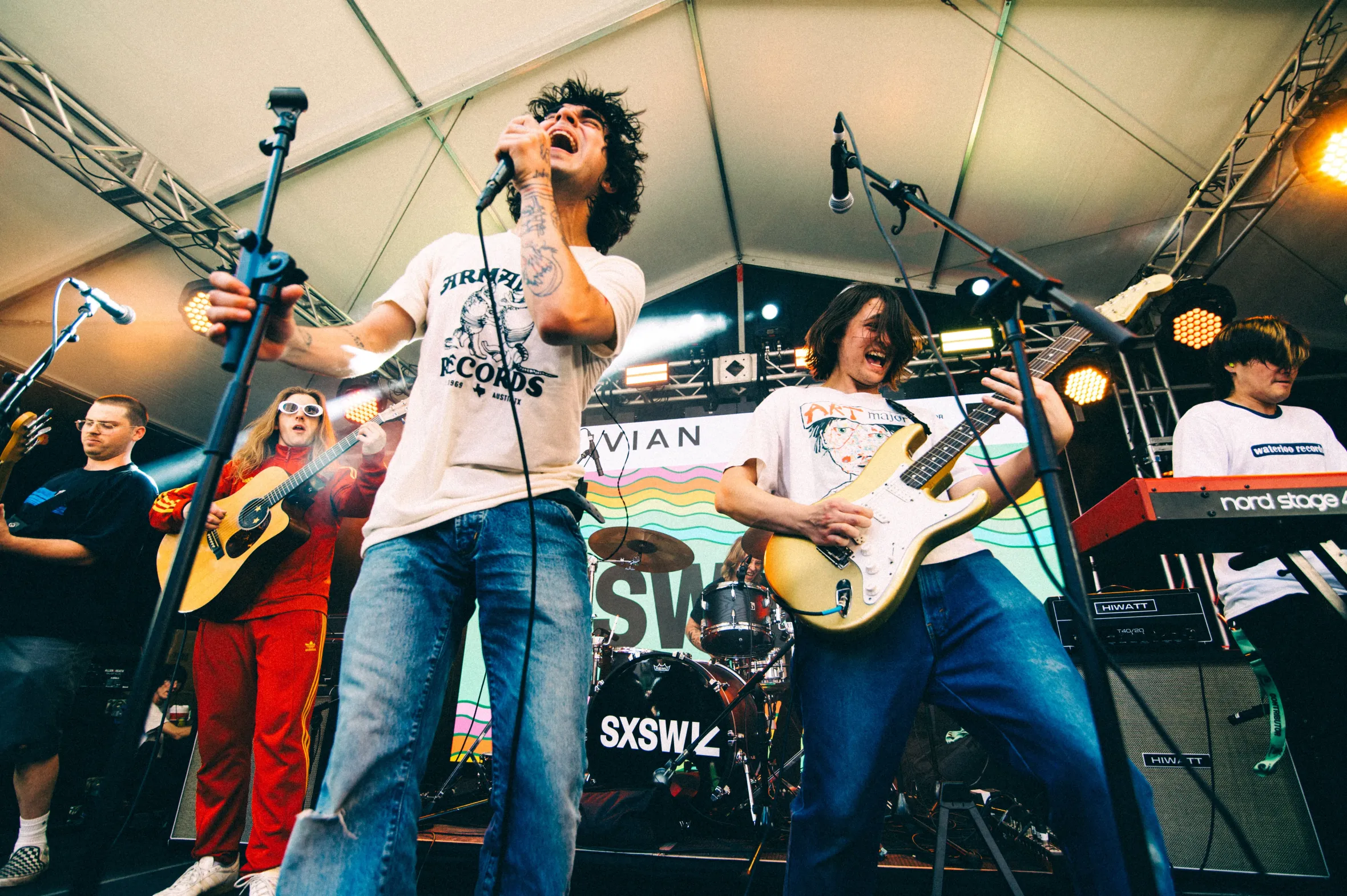 The band The Sophs performing at SXSW.