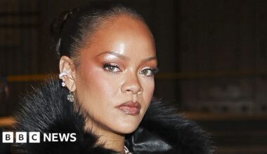 Woman arrested after Rihanna's Beverly Hills mansion hit by gunfire - BBC