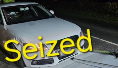 Gardai deploy stinger device as car drives through Lifford checkpoint