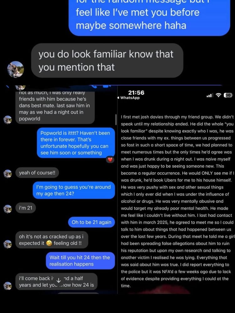 JOSH DAVIES On Being Fired From INGESTED Due to Sexual Misconduct Allegations: "I Stand Firm That I Have Never Abused Or Taken Advantage Of Anyone"