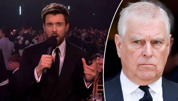 Brit Awards 2026: Crowd breaks in cheers at Andrew Mountbatten-Windsor joke