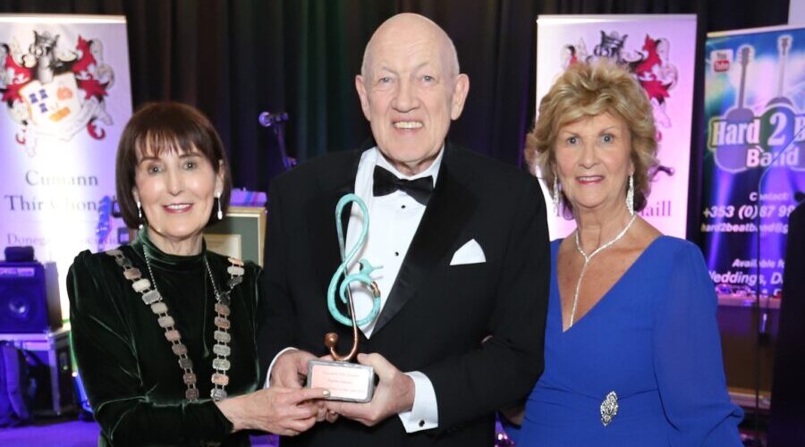 Packie Keeney crowned Donegal Person of the Year at Gala Ball - Pic Special