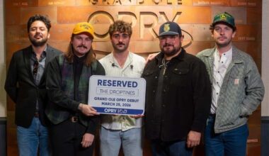 Letterkenny's Donnchadh Parkinson makes his Opry debut in Nashville