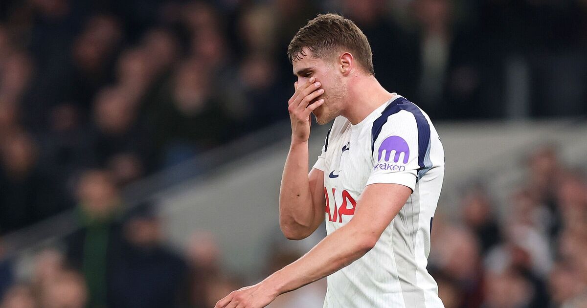 Tottenham slapped with Micky van de Ven ban as crisis deepens vs Crystal Palace | Football | Sport